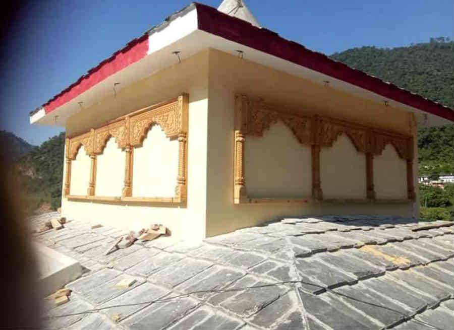 maa dhari devi temple new look